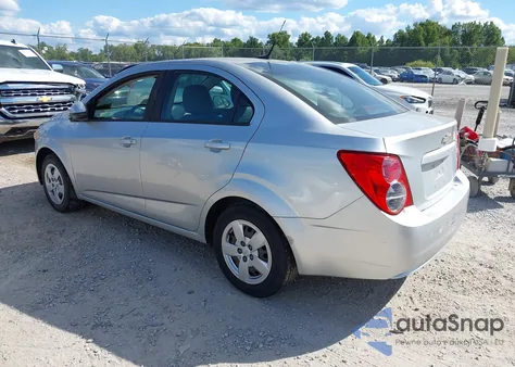 2013 Chevrolet Sonic Ls Auto from USA, damaged, VIN 1G1JA5SH6D4236256